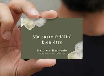 carte de fidélité personnalisée