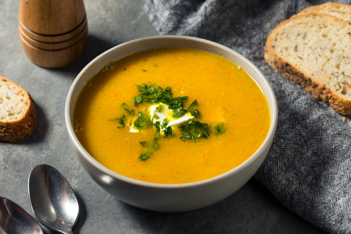 Recette réconfortante de soupe aux lentilles