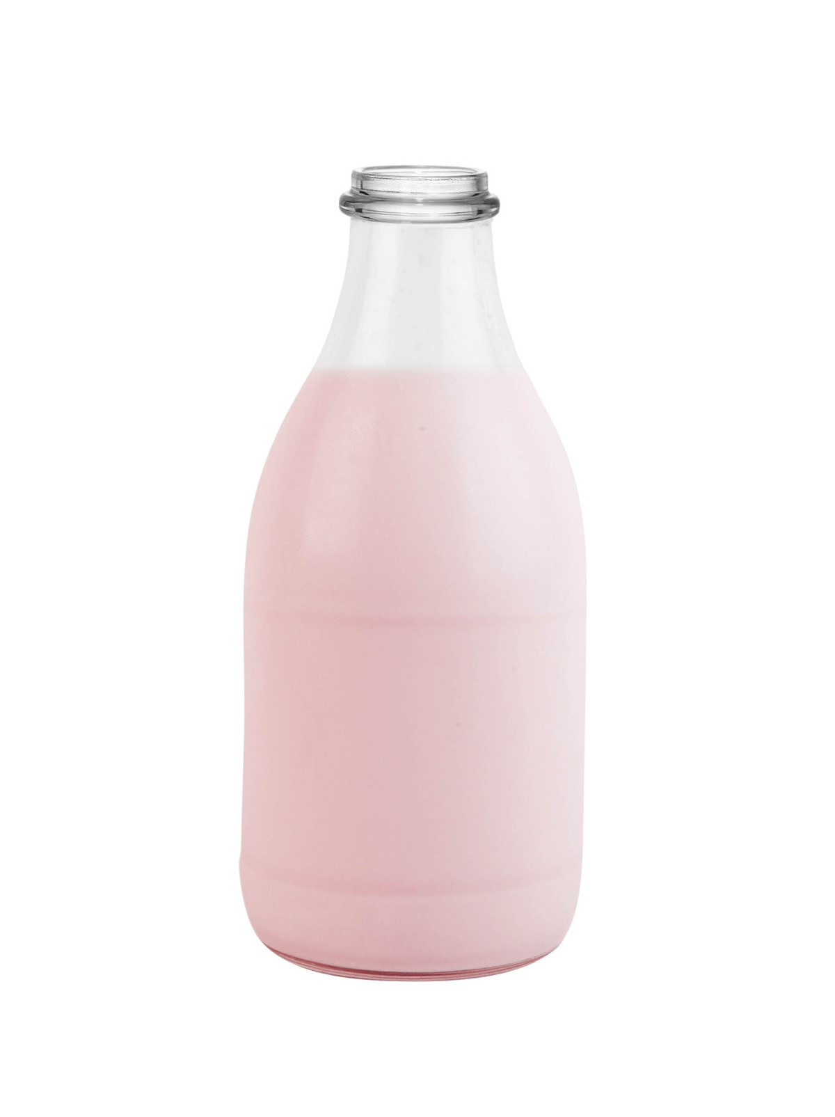 lait rosé chez l'hippopotame